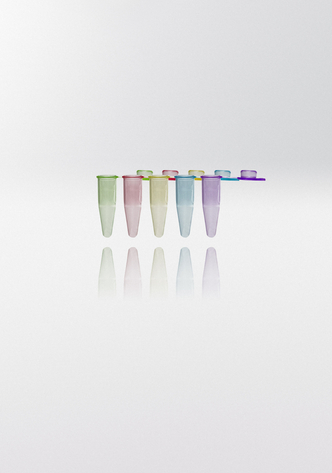 PCR microcentrifuge tubes PP, 0,2ml, assorted colours (10000 pcs)
