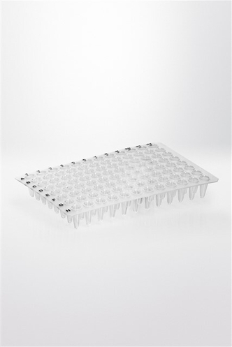 Nerbe Plus PCR-plate PP, 96x0,1ml, non-skirted, low profile, flat, highly transparent (100 pcs)