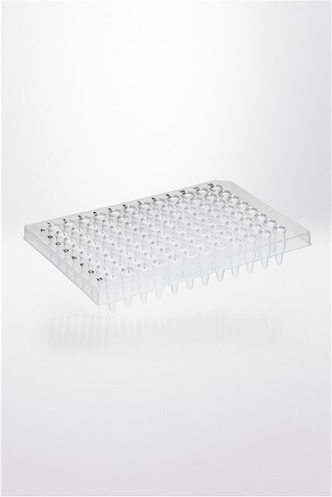Nerbe Plus PCR-plate PP, 96x0,2ml, half-skirted, natural (100 pcs)