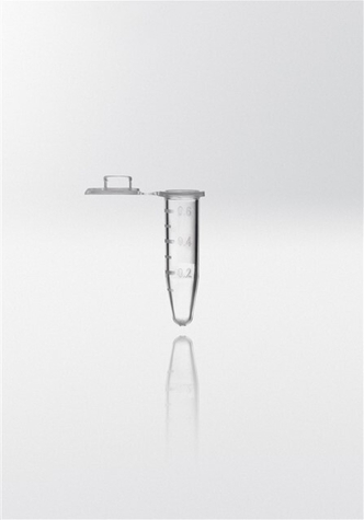 Nerbe Plus Microcentrifuge tube PP, 0,5ml, attached cap, heat-resistant, transparent (1 sample)
