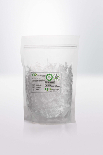 Nerbe Plus Pipette tips PP, premium surface, 0,1-20µl, super slim, 1000 pcs in bag