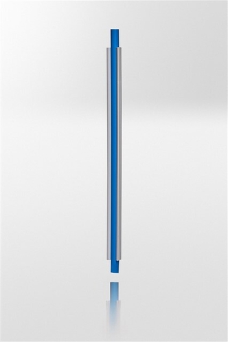 Nerbe Plus Closing-Clip PVC, for blender bags 400ml, 50 pcs/bag, blue