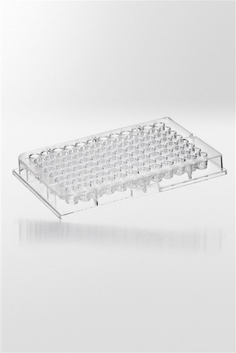 Micro test plate PS, 96 wells, 0,3ml, U-shape, SLAS/ANSI 1 & 4, highly transparent (100 pcs)