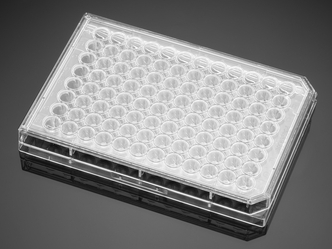Falcon® 96-well Clear Round Bottom Not Treated Microplate, with Lid, Individually Wrapped, Sterile, 50/Case