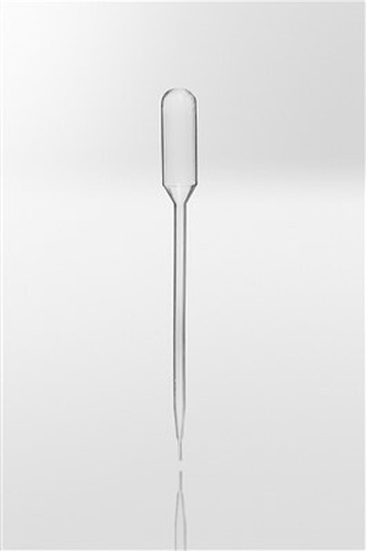 Transfer pipette PE, 1ml, with micro tip, length 150 mm, transparent