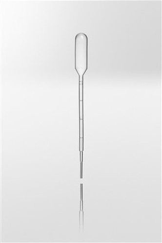 Transfer pipette PE, 1ml, length 158 mm, transparent, grad