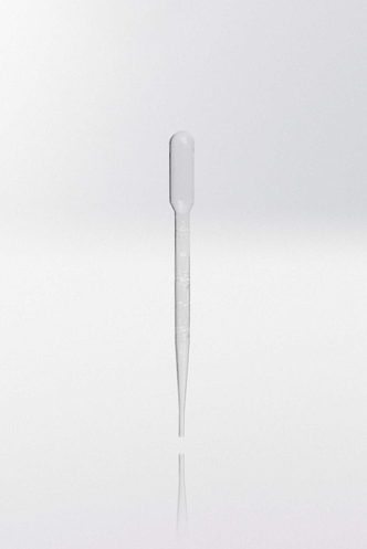 Transfer pipette PE, 3ml, length 160 mm, transparent, grad