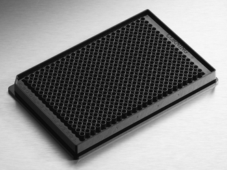 Corning® Low Volume 384-well Black Flat Bottom Polystyrene Not Treated Microplate, 10 per Bag, without Lid, Nonsterile