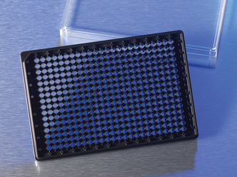 Corning® 384-well High Content Imaging Film Bottom Microplate, with Lid