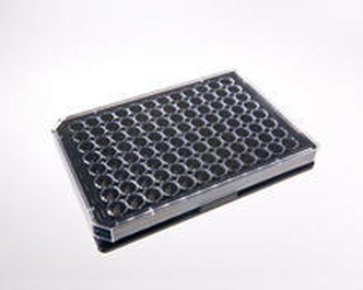 CellCarrier-96 Black, Optically Clear Bottom, Tissue Culture Treated, Sterile, 96-Well with Lid