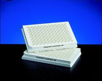 LumaPlate-96 DeepWell, White Opaque 96-well Microplate with Scintillant Coated on the Bottom, hold up to 300 µl