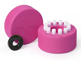 Corning® CoolCell® LX, Cell Freezing Container, for 12 x 1 mL or 2 mL Cryogenic Vials, Pink