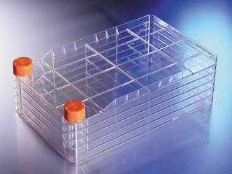 Polystyrene CellSTACK® - 5 Chamber with Vent Caps, 2 per Case
