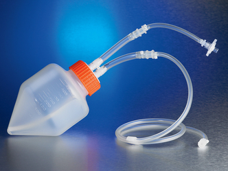 Corning® 850cm² Polystyrene Roller Bottle with Easy Grip Cap, Not Treated, 1 per Bag, 40 per Case