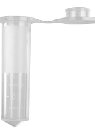 Axygen® 2.0 mL MaxyClear Snaplock Microcentrifuge Tube, Polypropylene, Orange, Nonsterile, 500 Tubes/Pack, 10 Packs/Case