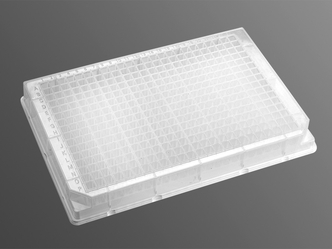 Axygen® 384-well Clear V-Bottom 120 µL Polypropylene Deep Well Not Treated Plate, 5 per Pack, Sterile