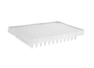 Axygen® 96-Well Polypropylene PCR Microplate Compatible with ABI, Semi-Skirted, Clear, Nonsterile