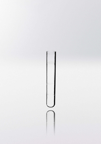 Nerbe Plus Test tube PP, round bottom, 11ml, Ø16x95 mm, transparent, moulded rings, max. RCF3.000g, autocl. up to 121°C, 2500/Case