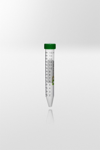 Nerbe Plus 15 mL PP Centrifuge Tube with Screw Cap, 25/Pack, 500/Case