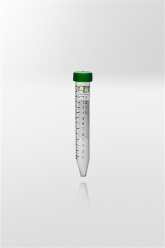Nerbe Plus 15 mL PP Centrifuge Tube with Screw Cap, sterile R, 25/Pack