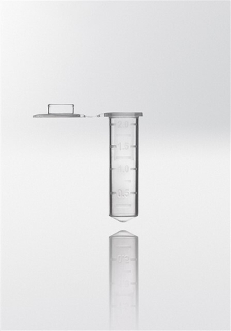 Nerbe Plus 2 mL PP Microcentrifuge Tube with snap cap 200/Pack, 5000/Case