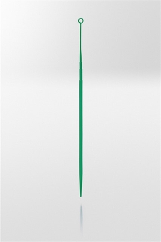 Inoculating loop/needle PS, 1µl, flexible, Ø4x200 mm, 20pcs/peel-pack