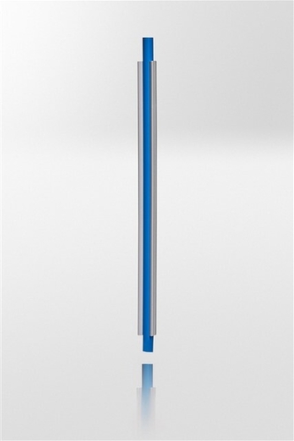 Nerbe Plus Closing-Clip PVC, for blender bags 400ml, 50 pcs/bag, blue (1000 pcs)