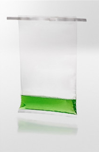 Wire closure bags PE, 1.650ml, 178x305 mm, transparent, sterile R