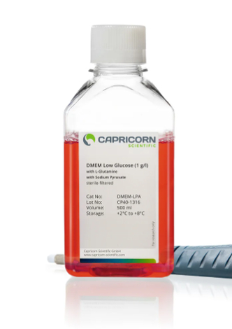 DMEM Low Glucose (1 g/l), with L-Glutamine, with Sodium Pyruvate (500 ml)