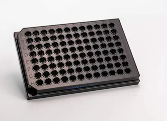 Black Isoplate-96, Black Frame, Clear Well