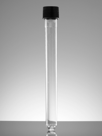 Falcon® 19 mL Round Bottom Polystyrene Test Tube, with Screw Cap, Sterile, Individually Wrapped, 500/Case