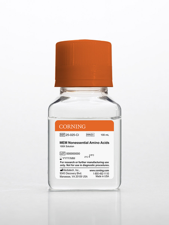 Corning® 100 mL MEM Nonessential Amino Acids, 100x