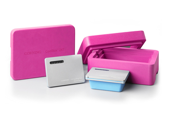 Corning® CoolBox™ 2XT All-day Cooling and Freezing Workstation, Double Capacity, Pink