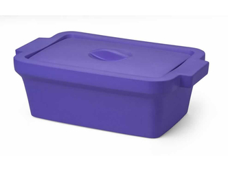 Corning® Ice Pan, Rectangular with Lid, Midi, 4L, Purple