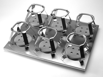 Corning® Platform with 4 x 2L Flask Clamps