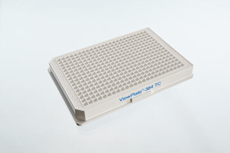 VIEWPLATE-384 TC, White, clear bottom, sterile TC treated, Case of 40