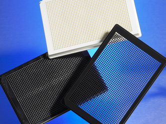 Corning® 1536-well Black High Base Polystyrene Not Treated Microplate, 10 per Bag, without Lid, Nonsterile