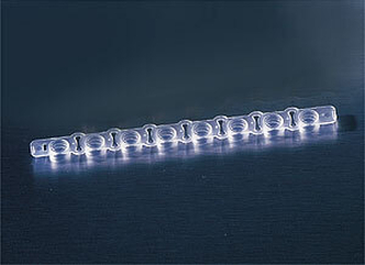 Corning® Thermowell™ GOLD PCR 1 x 8 Optically Clear Flat Cap Strips, for RT-PCR