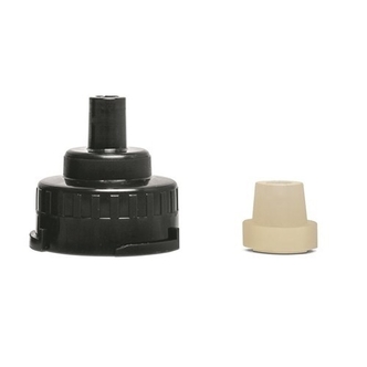 Adapter set for 10 ml pipette tip, autoclavable, including nose-cone and silicone adapter