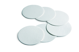 185 mm White Dot Quantitative Filter Paper Discs / Grade 389