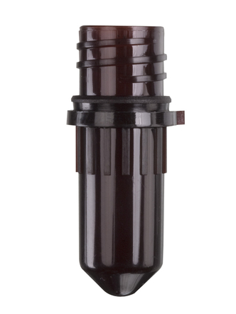 Axygen® 0.5 mL Conical Screw Cap Tubes Only, Polypropylene, Amber, Nonsterile, 500 Tubes/Pack, 8 Packs/Case